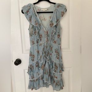 Loveshackfancy India Floral Mini Dress